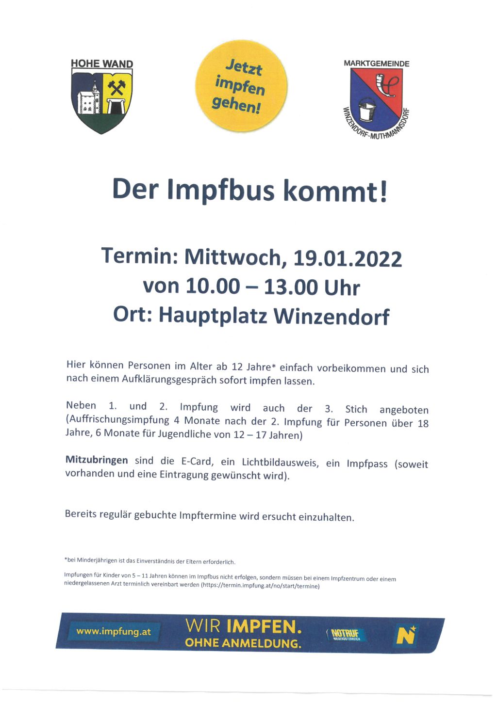 Impfbus Winzendorf