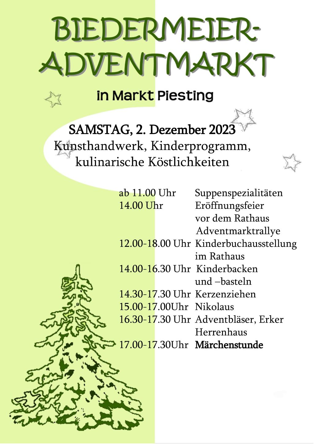 Biedermeier-Adventmarkt